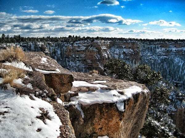 Grand Canyon Trip Winter Snow