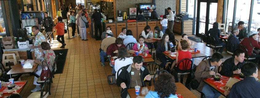 Grand Canyon Explorer's Cafe Indoor seating
