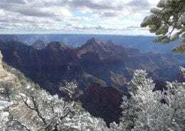 Snow at Grand Canyon