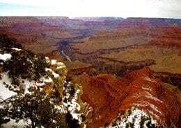 north rim winter closure