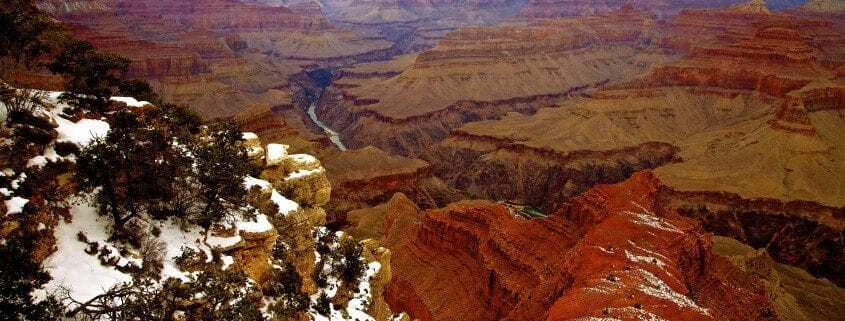 north rim winter closure