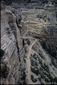 Upper part of South Kaibab Trail Upper part of South Kaibab Trail, Grand Canyon