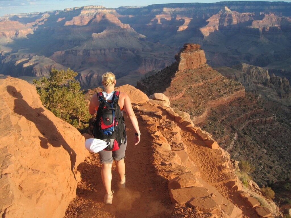 Erin Spineto at Grand Canyon