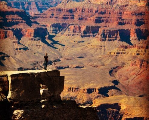 Grand Canyon Standing