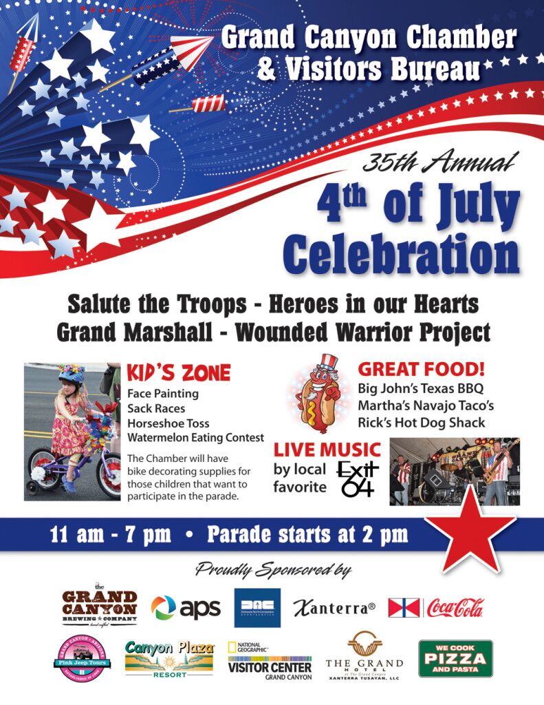 Grand Canyon July 4th Celebrations
